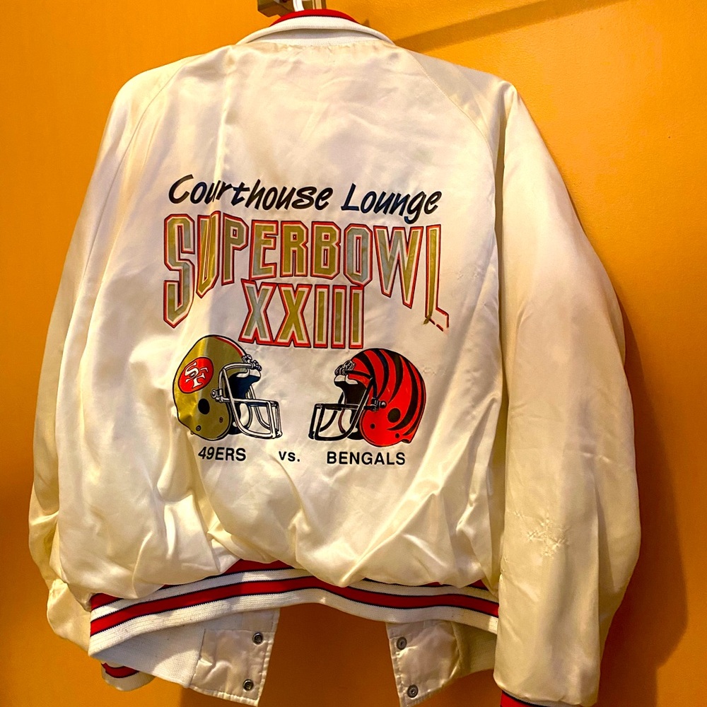 vintage superbowl XXII jacket